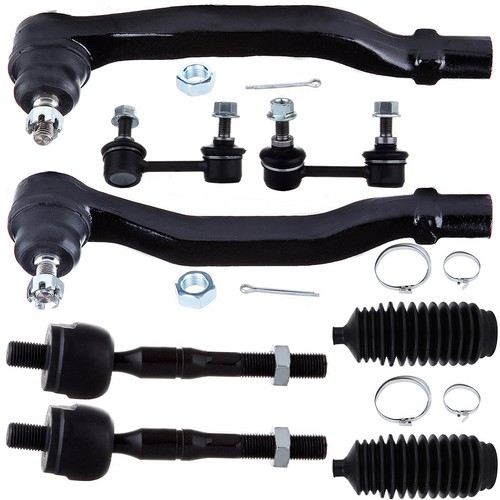 Front steering sway bar tie - front,